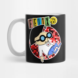 Felix The Cat Cool Retro Mug